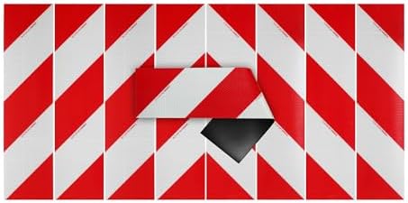 Magnetisches Einsatzleitwagen-Schild – Reflektierend, Blau, 20 Cm