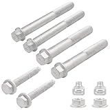 13859 Front Lower Inner Forward Suspension Control Arm Bolt Kit Compatibl with Cadillac GMC＆More