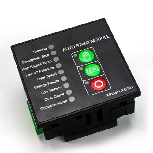LXC701 Controlador generador con arranque automático y protección de motor integrada