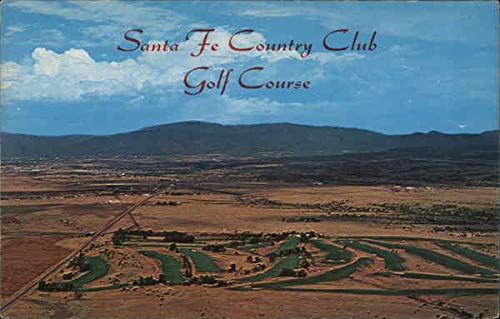 Santa Fe Country Club Golf Course Postcard NM