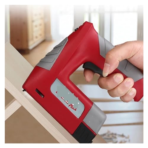 Pistola de Clavos, Pistola de clavos eléctrica, grapa de muebles inalámbrica, pistola clavadora con batería de litio recargable for carpintería, grapas de marco DIY