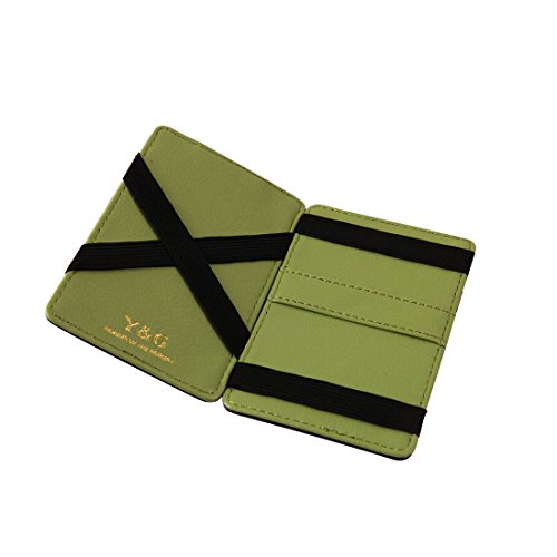 Y&G Ycm010102 Green Black Magic Wallet Magnetic Wallet Boyfriends Gifts #TOP16