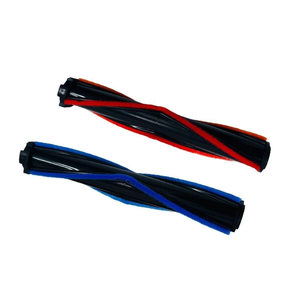 Brosse à rouleau Aidtips T18 avec poils principaux en nylon et brosse latérale rotative