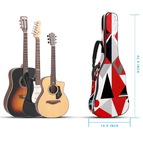 Sac pour guitare acoustique antichoc protégeant de la pluie