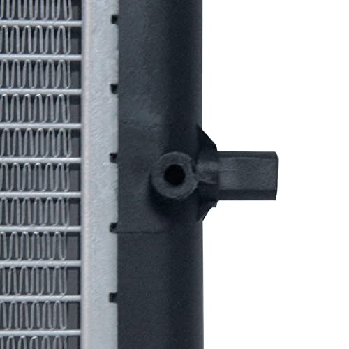 Tyc 2265 Compatible With Vollkswagen Golf 1-Row Plastic Aluminum Replacement Radiator, Black #TOP4