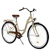Milord Comfort fiets retro vintage, Nederlandse fiets, damesfiets, 28 inch, 1 versnelling, bruin