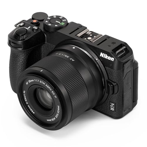 VILTROX 35mm f/1.7 Objetivo con Montura Z, 35mm F1.7 Objetivo Fijo APS-C STM de Gran Apertura y Enfoque automático para Nikon con Montura Z Z5 Z50 Z50II Z6 Z6II Z6III Z7 Z7II Z30 Z9 Z8 Zfc - imagen 2