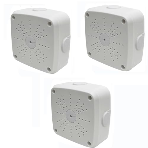 Weatherproof Plastic Junction Box (3 Pack)