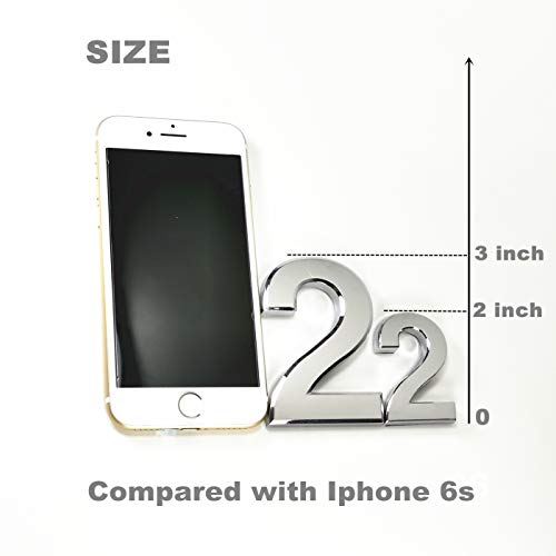 3 Inch Mailbox Number Stickers Door Address Numbers For House Doors, Home Apartment Office Hotel Room. #TOP1