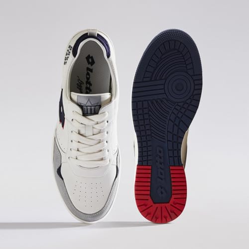 Image of Lotto Men Hoop Star OG Leather Sneakers