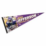 Minnesota Vikings Jefferson Pennant Banner Flag