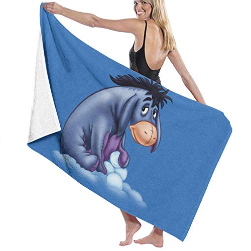 Sdjj Bourriquet Serviette de bain de luxe absorbante pour adulte et enfant Blanc Cover