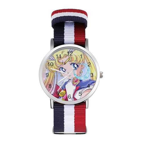 腕時計 美少女戦士セーラームーン うで時計 メンズ レディース ビジネス時計 シンプル ファッションウォッチ Watch おしゃれ 人気 カジュアル 見やすい 文字盤 防水 薄型 男女兼用 通勤 通学 誕生日 プレゼント ボックス付き