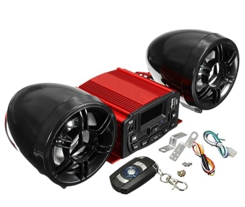 Parlante para Moto Manubrio Audio DC12V FM Radio