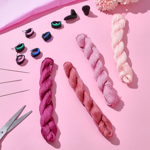 Set multi-pack Sashiko con 4 colores y 25 agujas miniatura 5