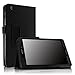 Infiland AT&T Trek 2 HD Case, Folio Premium PU Leather Stand Cover For AT&T Trek 2 HD 8-Inch 4G LTE Android Tablet 2016 Release (Model 6461A), Black