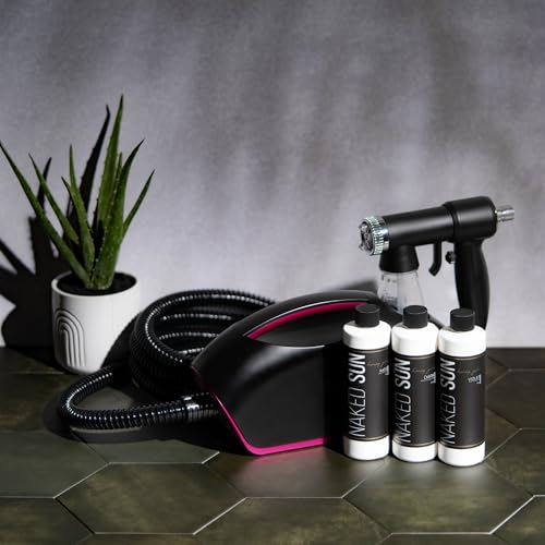 Naked Sun Fascination Spray Tanning Machine With Honey Glow Tanning Solution thumb #2