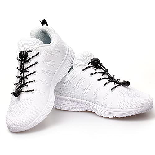 Image of UpUGo Elastic Shoe Laces, No Tie Shoe Laces Tieless for Kids, Adults, Elderly, One Size Fit All