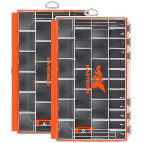 KastKing HyperSeal Waterproof Tackle Box, 3700 Tackle Trays