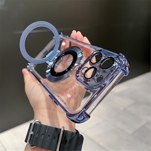 Étui de protection antichoc pour iPhone 14 Pro, fini les chutes en Bleu Sierra