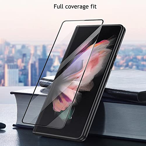 Image of STP FEEL (Pack of 1 Tempered Glass Screen Protector Compatible for Samsung Z Fold 3 (6.5 Inch) | Edge to Edge Coverage Screen Protector Guard
