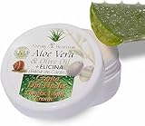 Crema de Baba de Caracol y Aloe Vera con Aceite de Oliva, Aceite de Almendras Dulces y Aceite de Argán - Hidrata, Protege y Regenera la Piel - Para todo tipo de Pieles