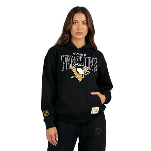 GAME 7 x NHL Womens Officially Licensed Long Sleeve Pullover Hoodie Fleece Sweatshirt