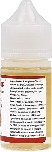 Hobbyland Candy Flavors (Caramel Flavoring, 1 Fl Oz) Concentrated Food Flavoring For Baking, Candies, Desserts, Smoothies, Coffee And Tea #TOP2