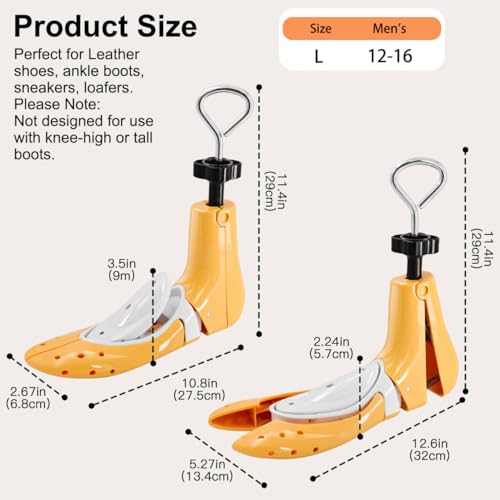 Embauchoir à chaussures réglable un soin premium pour le cuir