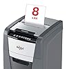 REXEL Optimum Auto Feed+ 90X, Distruggi documenti Automatico, 90-99 Fogli (80-70 gr/mq), Taglio a Frammento, Livello di Sicurezza P-4, per la Casa e per l'Ufficio, Capacità 34 Litri, 2020090XEU