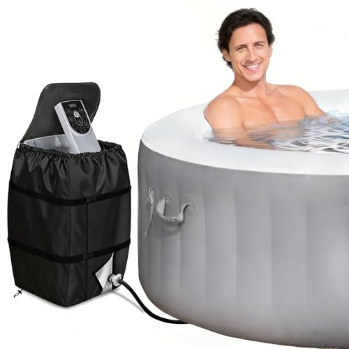 Hot Tub Spa Heater Pump Cover,All-Weather Hot Tub Spa Heater Pump Cover, Energy Efficient & Eco-Friendly Design for Ultimate Protection & Year-Round Relaxation