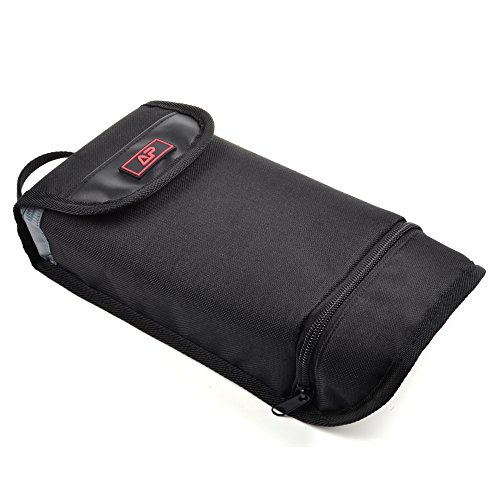 TXEsign Shock Absorbent Durable Nylon Carrying Case Bag with Bottom Zip Pouch