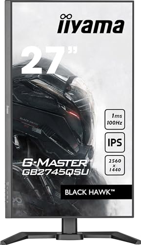 GB2745QSU-B1-27, IPS, 2560x1440/100Hz, 1H1DP, HAS - Monitor - Immagine 1