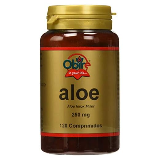Aloe 250 mg. 120 comprimidos