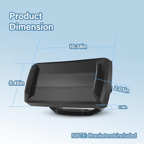 780044-1 UC H7 R2 Helix 7 Unit Cover Silicone Cover Fit for Helix 7 Series Fish Finder Silicone Waterproof Screen Protection
