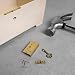Creative Deco Cierre Dorado + Una Llave Extra Estuche | 40 x...