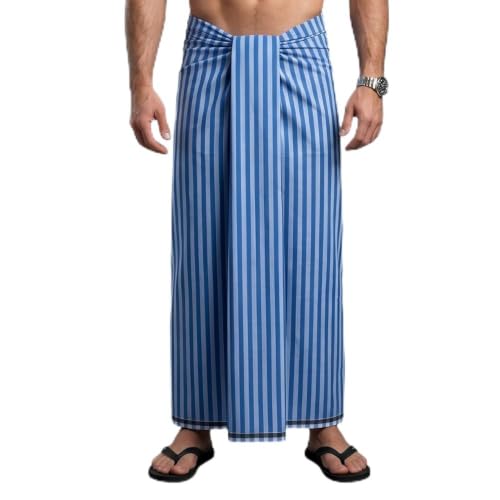 Image of Men's Cotton Lungi | Soft Breathable Wrap Around Lungi | Comfortable Daily & Home Wear for Men