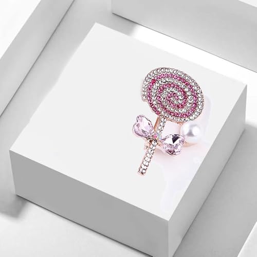 Image of Unique Sparkling Shawl Brooch Pins for Women - Personalized Stylish Pattern Design Jewelry Brooch for Sweaters Accessory for Women's Cardigan & Party Outfits