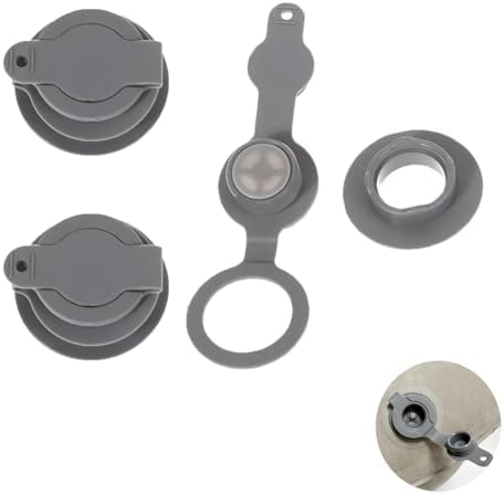 UtySty Set of 3 Inflatable Travel Pillow Air Valve Replacement Seal Cap ...