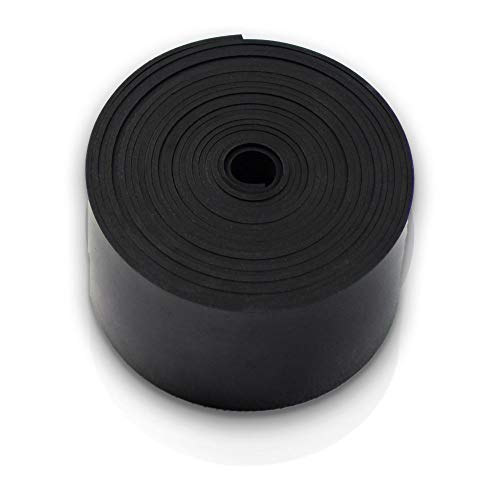 Dobtim Neoprene Rubber Strips 1/16 (.062)" Thick X 2" Wide X 10'Long, Solid Rubber Rolls Use For Gaskets Diy Material, Supports, Leveling, Sealing, Bumpers, Abrasion, Flooring, Black #TOP4