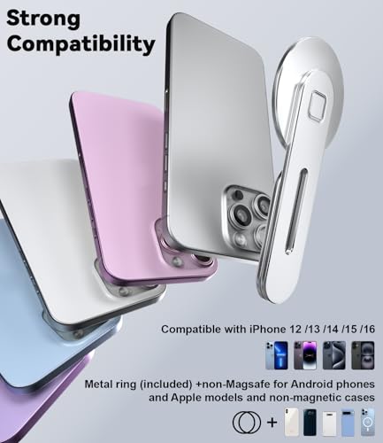 CloudValley Magnetic Laptop Phone Holder for iPhone - Image 6