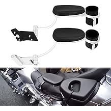 Passenger Armrests with Cup Holder Fit for Goldwing GL1800 2001-2017 Chrome