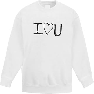 Azeeda 'I Love You' Kid's Sweatshirt/Jumper (12-13 Years) (KW00015497)