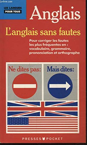 L'anglais sans fautes Dahan, Lionel
