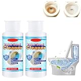 QIMHETU 2pcs Splash Foam Toilet Cleaner, 2024 NEW Cleaner Foaming Powder, Splash Foaming Toilet Cleaner for Toilet Bowl,Squatting Pans,Urinals,Washbasins