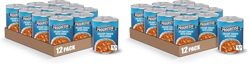 Image of Progresso Traditional, Creamy Tomato With Penne Canned Soup, 18.5 oz. (Pack of 24)