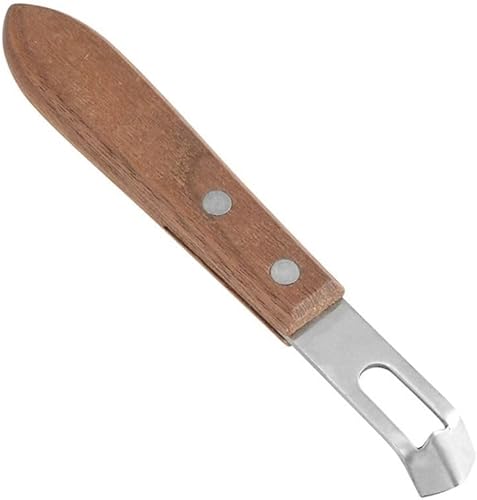 Miniatura 2 de Pelador de frutas, 1 unidad, rallador de queso, cóctel, queso, cítricos, limón, verduras, zanahoria, acero inoxidable, mango de madera, triturador