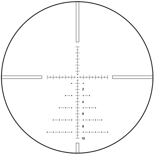 Vector Optics 5-25X56Mm Second Focal Plane (Sfp) Genii 1/10 Mil Tactical Riflescope With Red Illuminated Reticle, 30Mm Mount Rings, Lens Cover, 3 Inch Sunshade (Matte Black) #TOP3