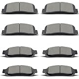 D1067 D1069 Front Rear Ceramic Brake Pads Set 8pcs Fit For...