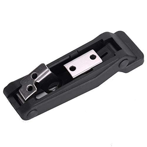 ADrivWell 2pcs Flexible Rubber Draw Latch Over-Center Boat Latch for for Door Handle Cooler, Boat Compartment,Cargo Box,Front Storage Rack